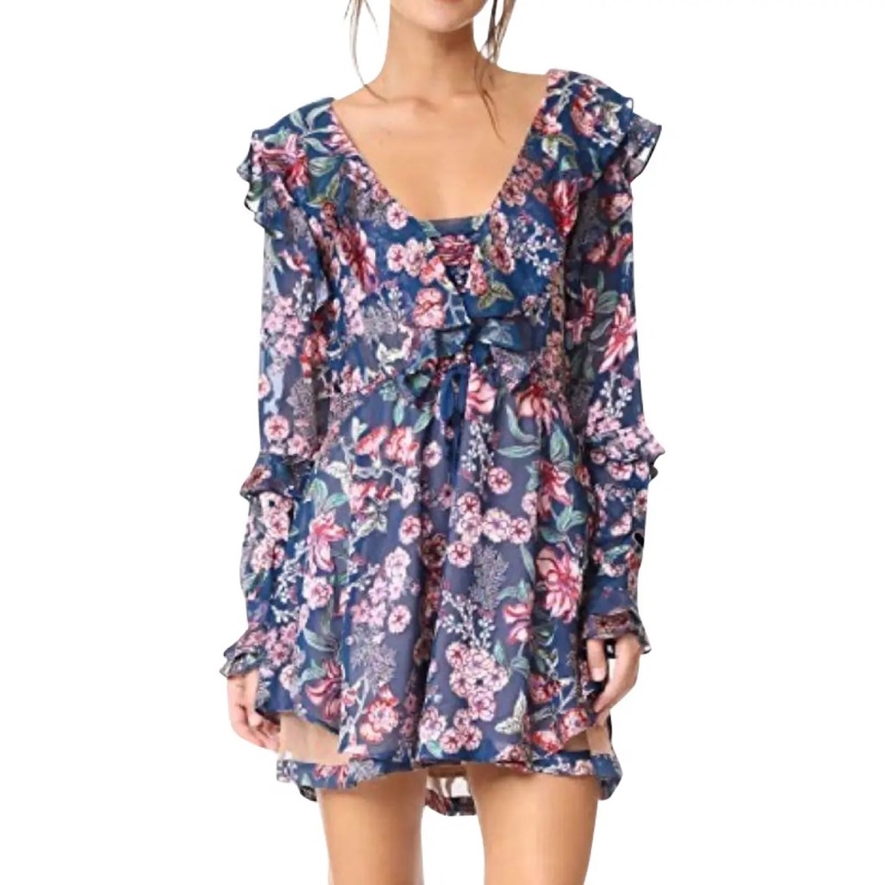 For Love And Lemons Botanical dress